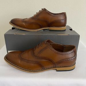 STACY ADAMS Dunbar Wing tip Oxford Dress Shoes